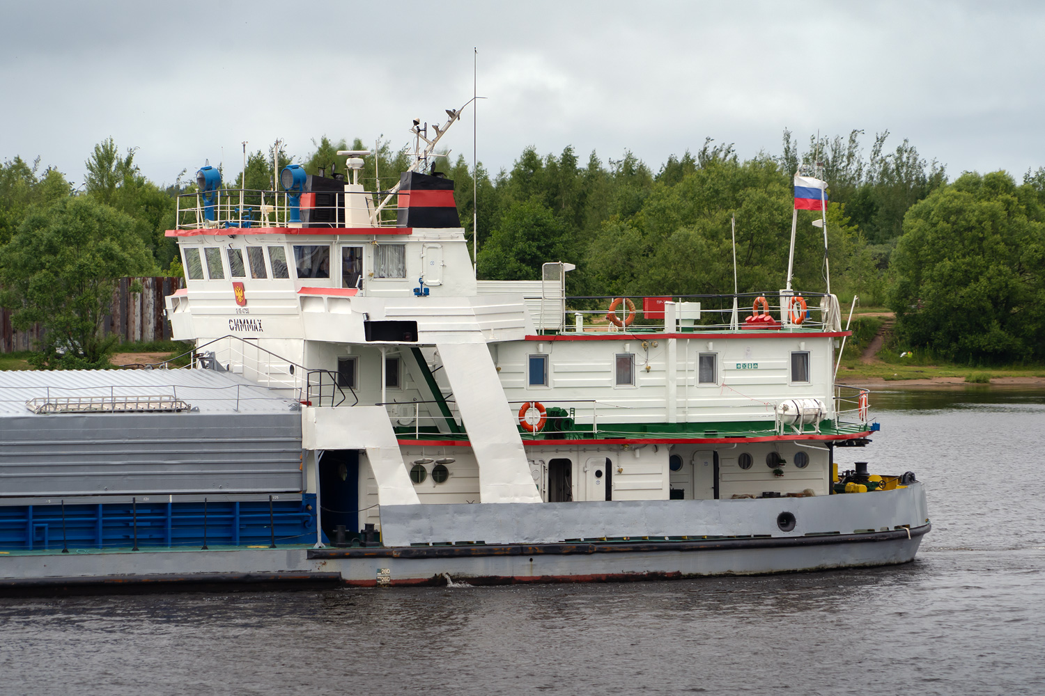 Симмах. Vessel superstructures