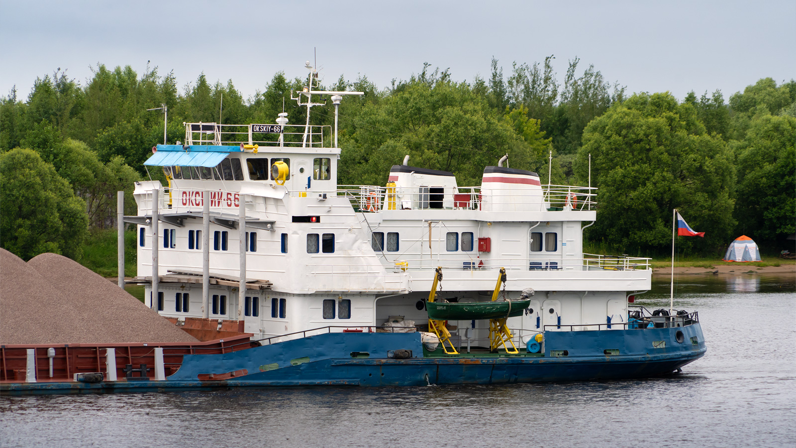 Окский-66. Vessel superstructures