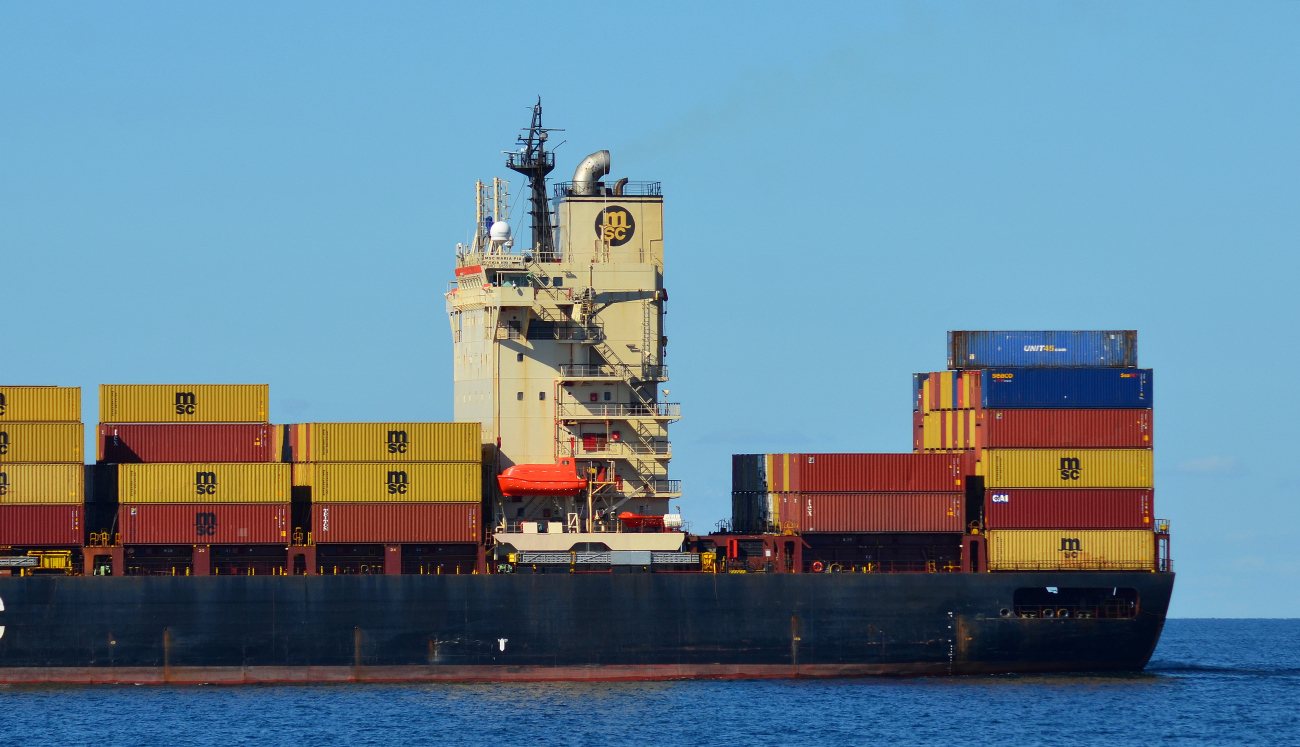MSC Maria Pia. Надстройки