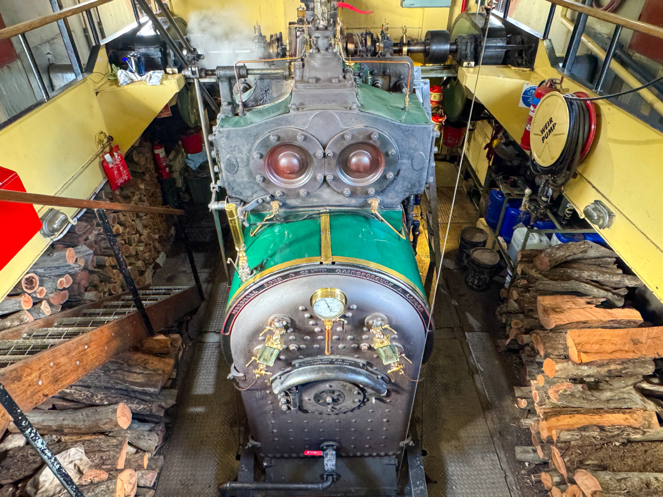 PS Emmylou. Engine Rooms