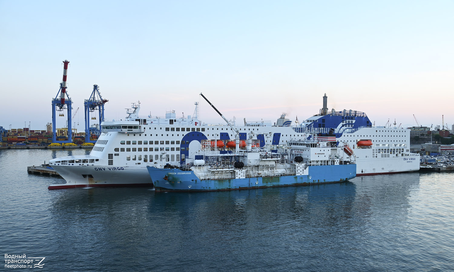 GNV Virgo, Green Zeebrugge