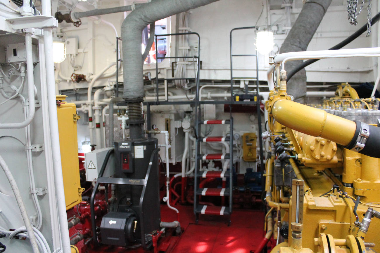 РТ-712. Engine Rooms