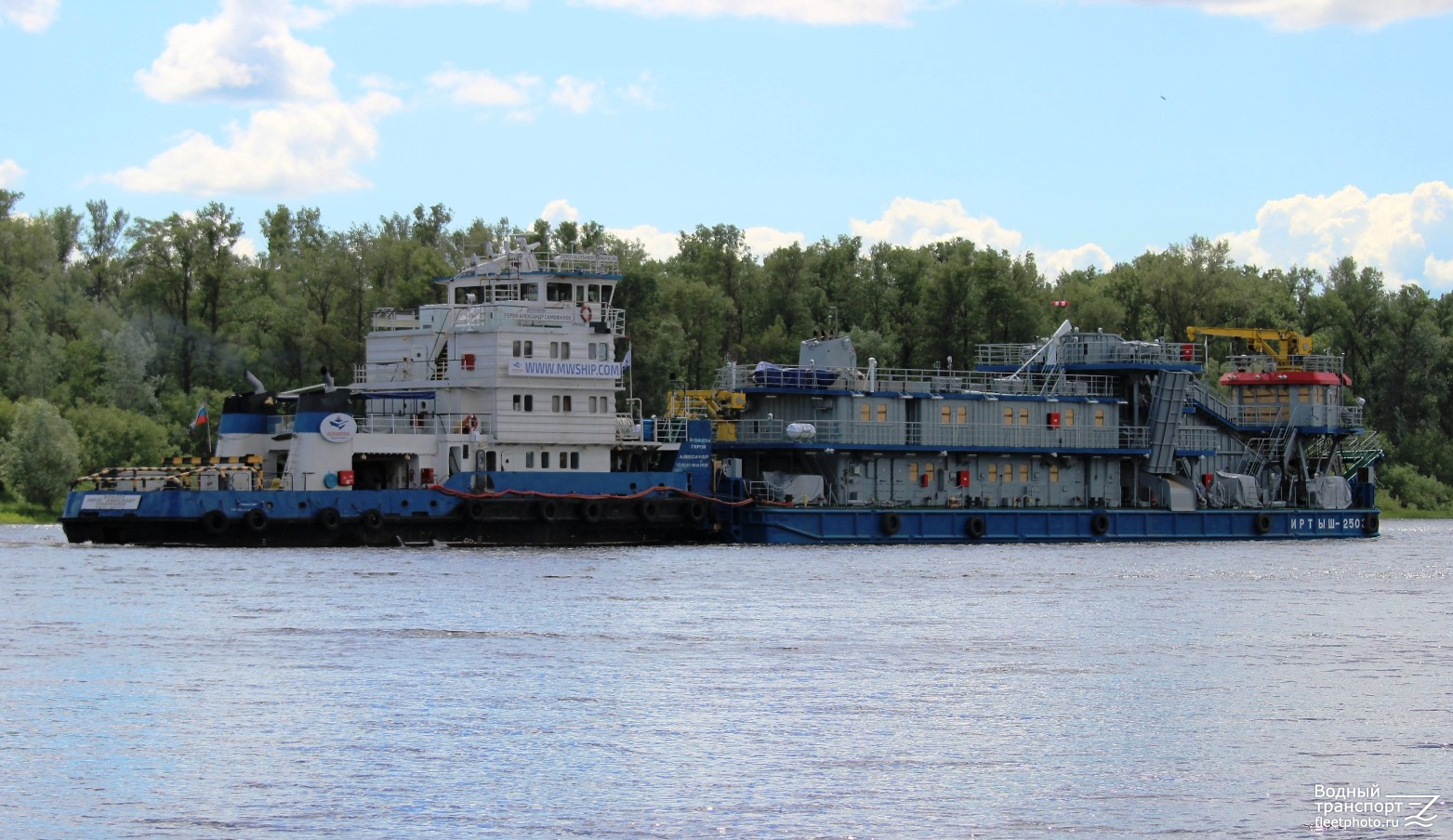 Герой Александр Самофалов, Иртыш-2501