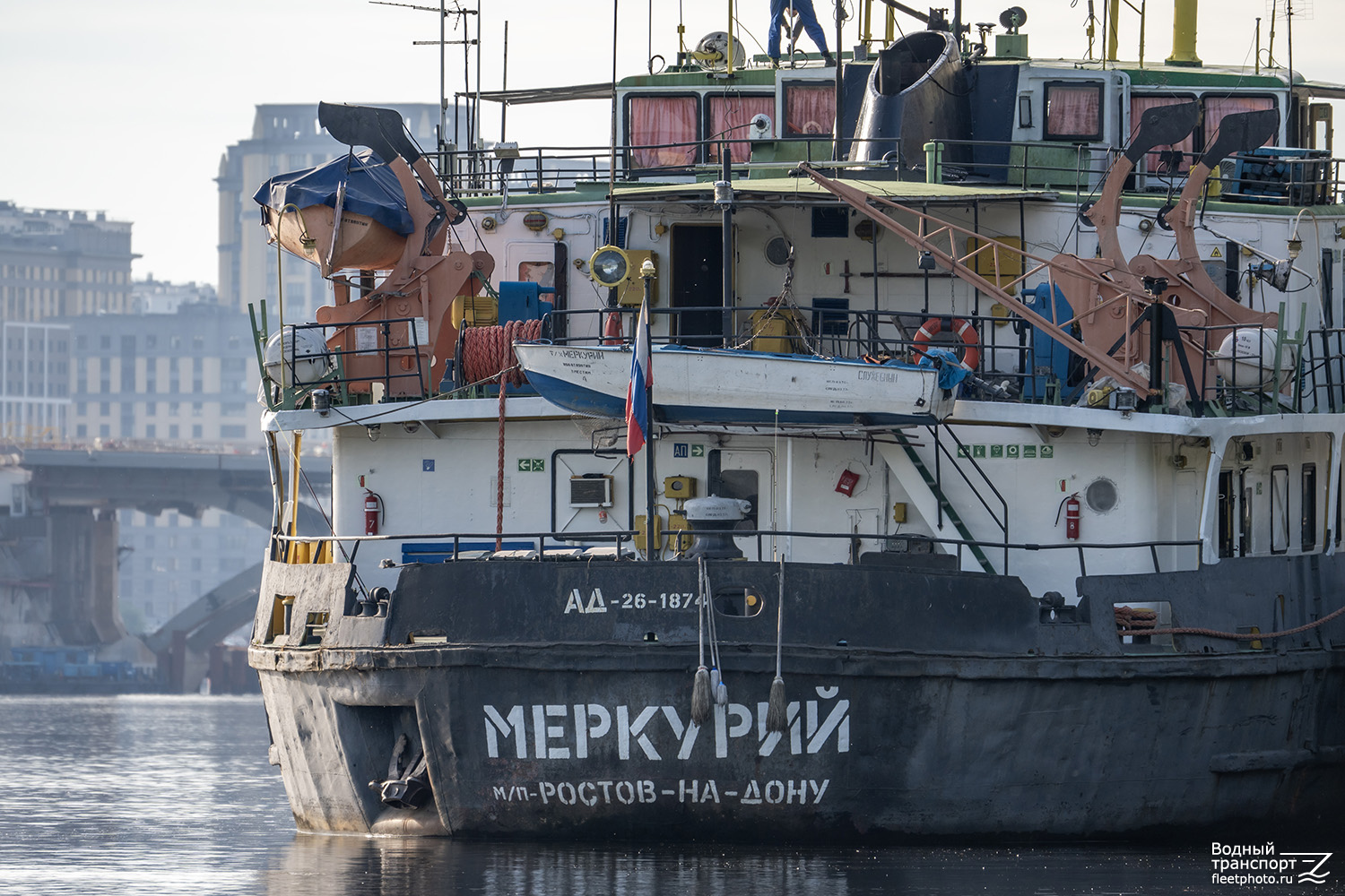 Меркурий. Шлюпки и катера