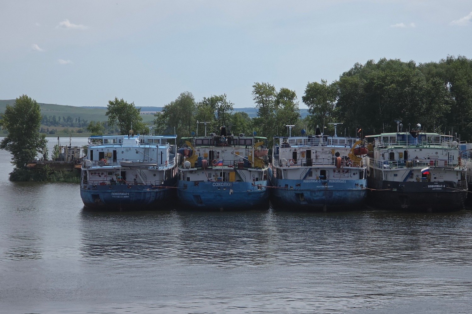 Поволжье-1, Соколки, Поволжье-3, Поволжье-4