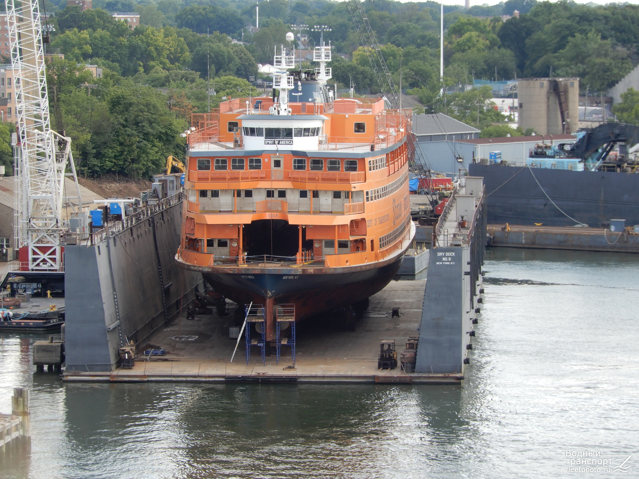 Dry Dock No. 6, Spirit Of America