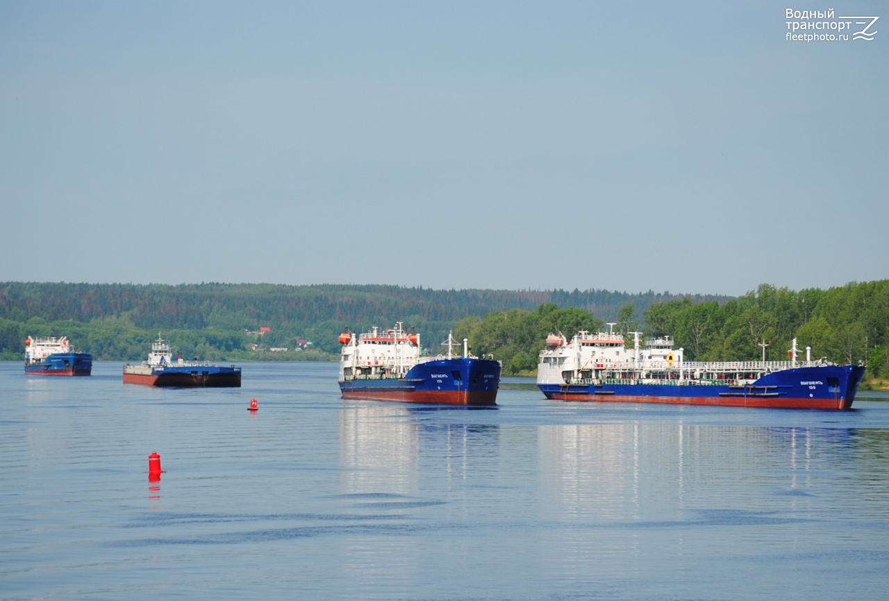 Волгонефть-147, Урал-32, Белмакс 2, Волгонефть-158, Волгонефть-120