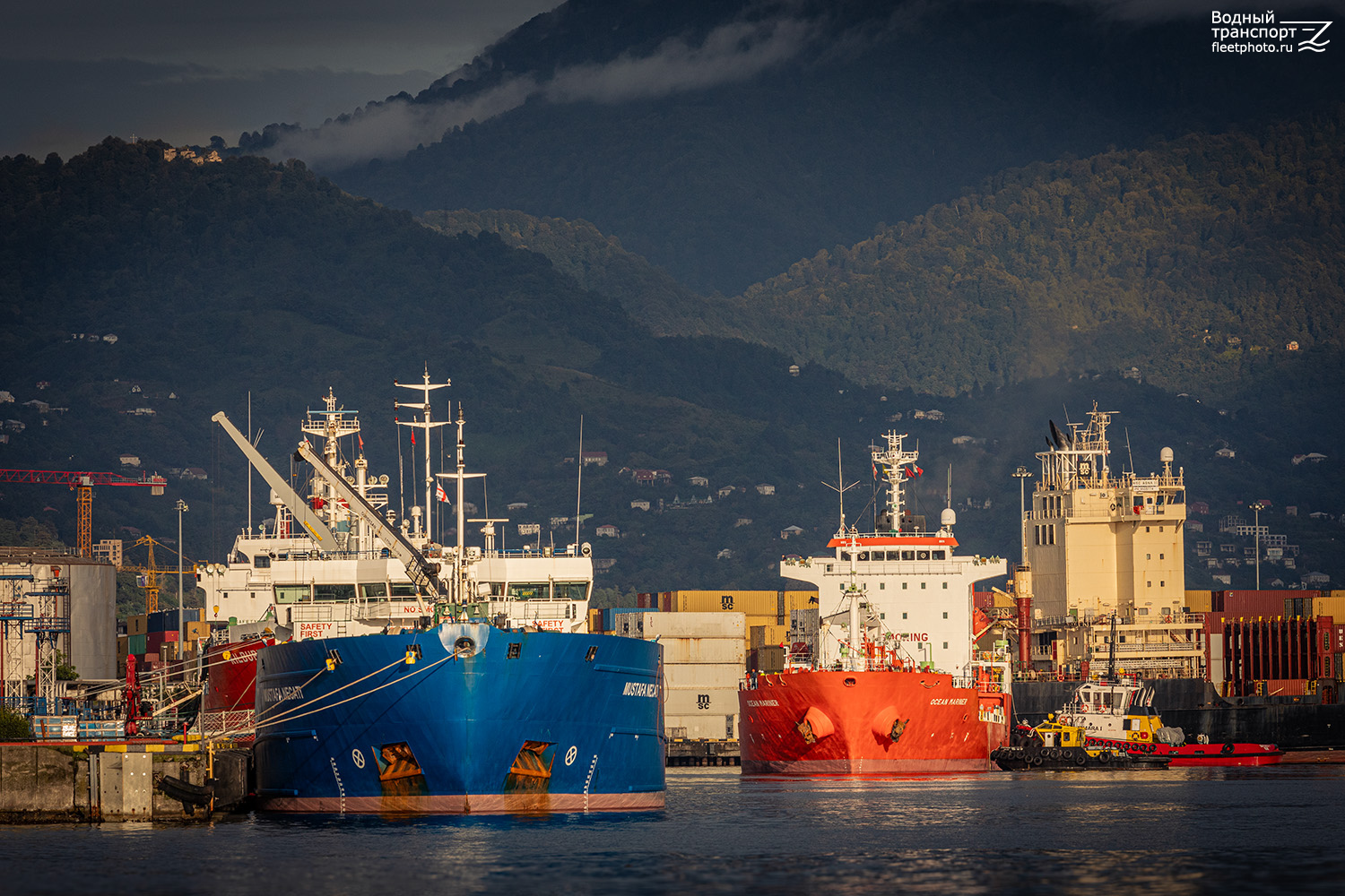 Mustafa Necati, Ocean Mariner, Captain T. Pagava, Tamara I