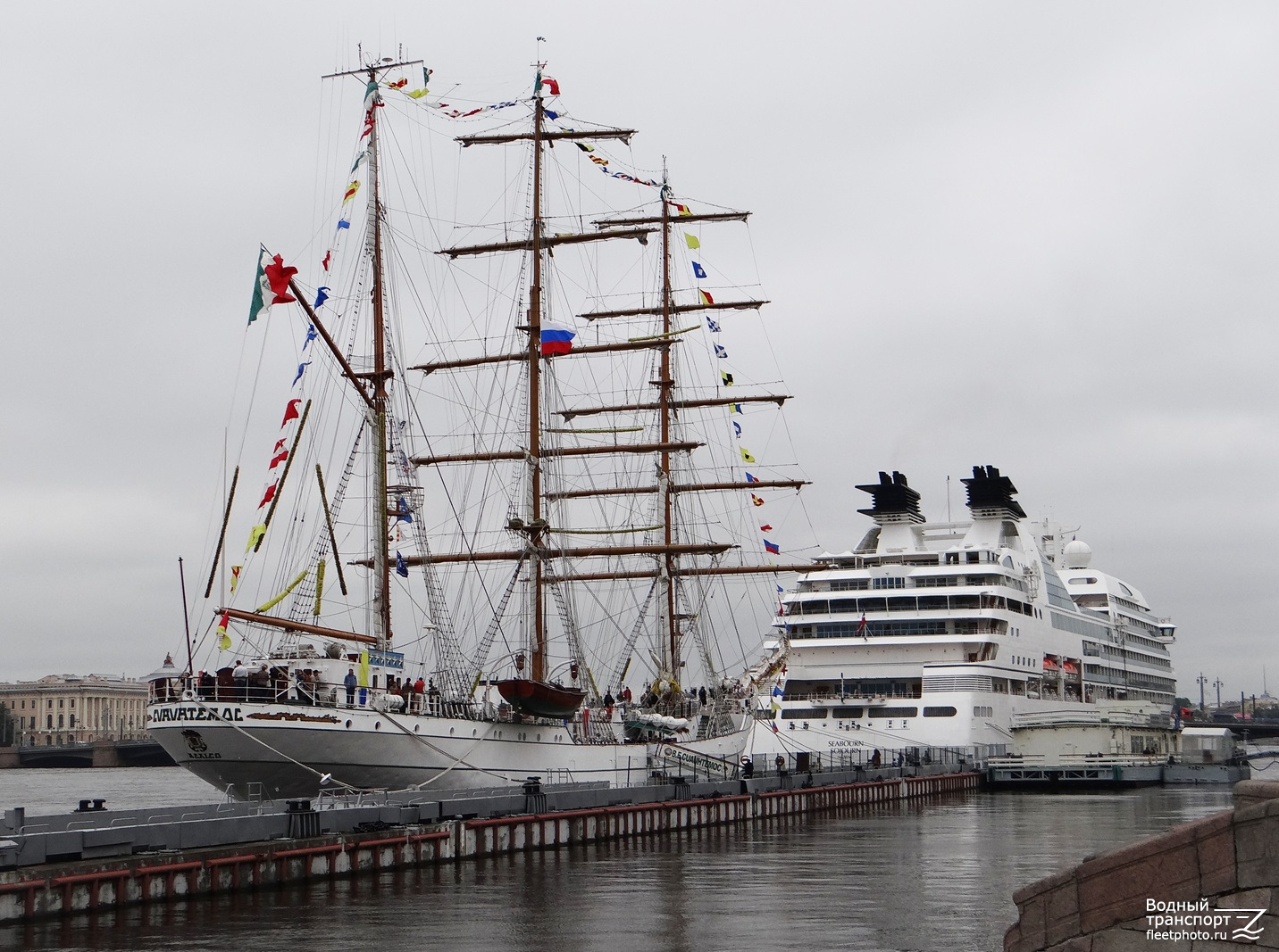 Cuauhtemoc, Seabourn Sojourn, Ладога