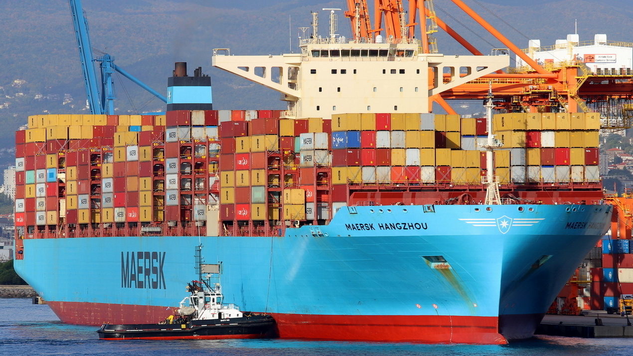 Maersk Hangzhou, Sveti Vid