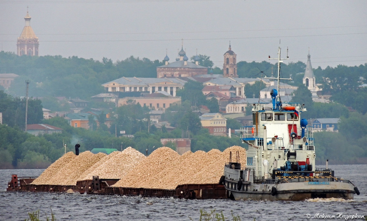 БС-604, Баржа-8117, Повенец