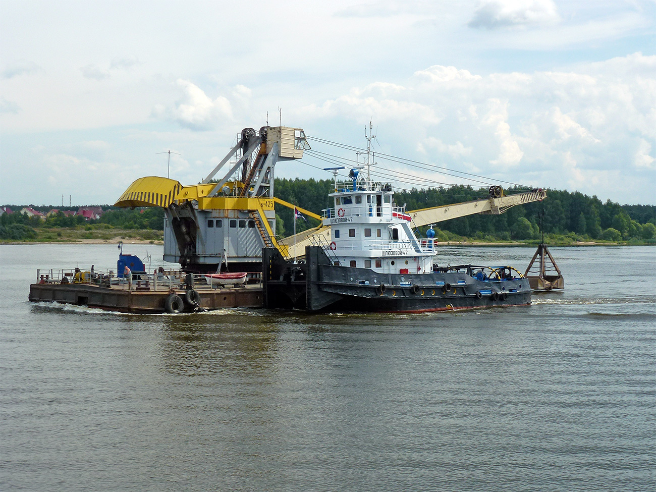 Плавкран-425, Шлюзовой-47