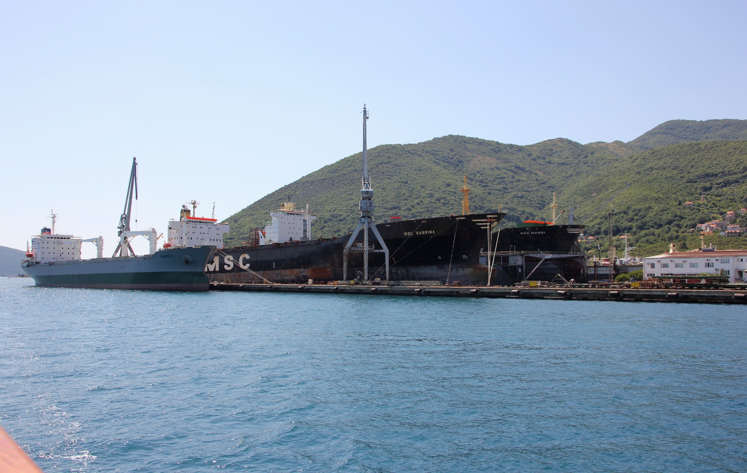 Dobrota, MSC Sabrina, MSC Mandy