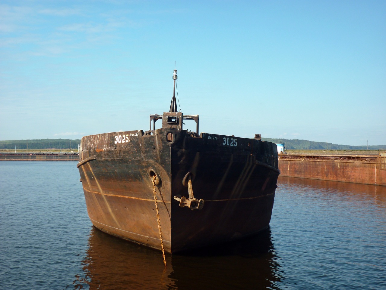 Баржа-3025