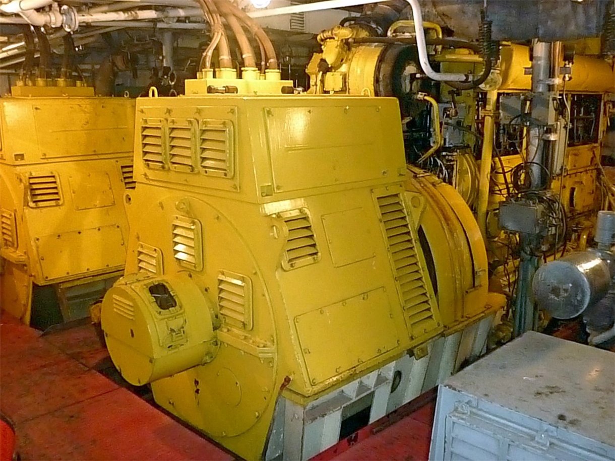 Камский-530. Engine Rooms
