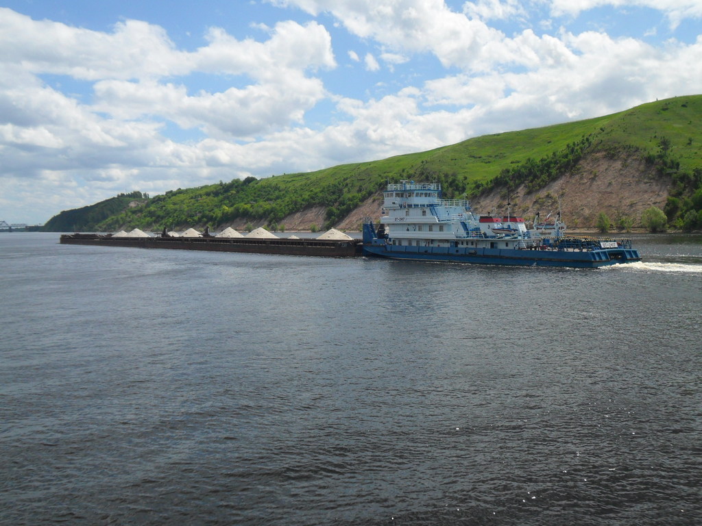 Неопознанное судно - проект Р-156, ОТ-2417. Russia - Volga Basin