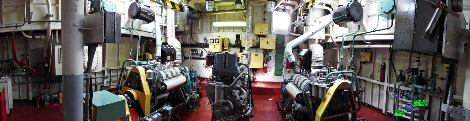 Волгарь-9. Engine Rooms