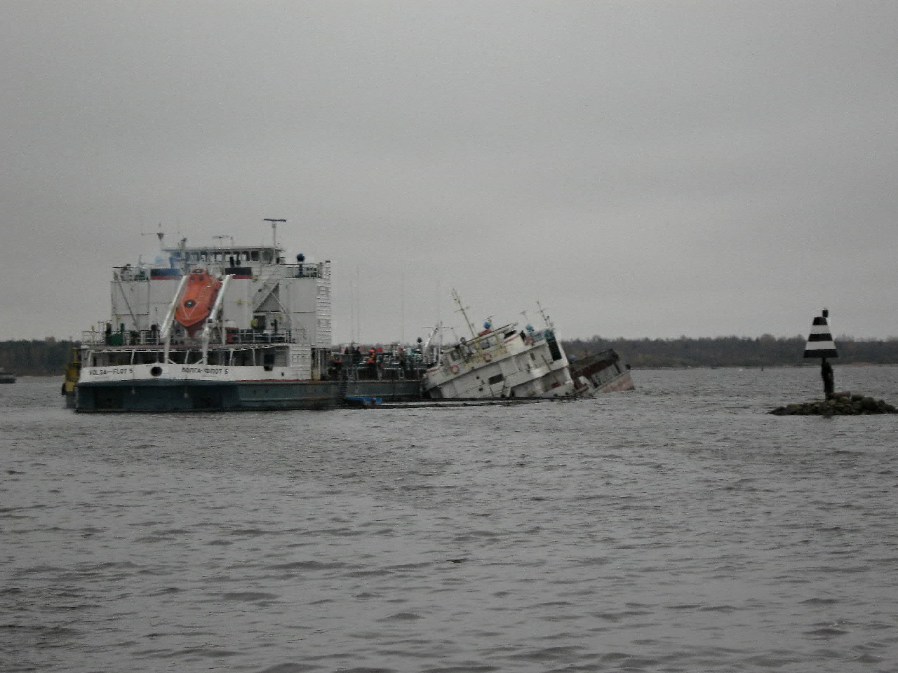 Волга-Флот 5, Окский-62. Incidents