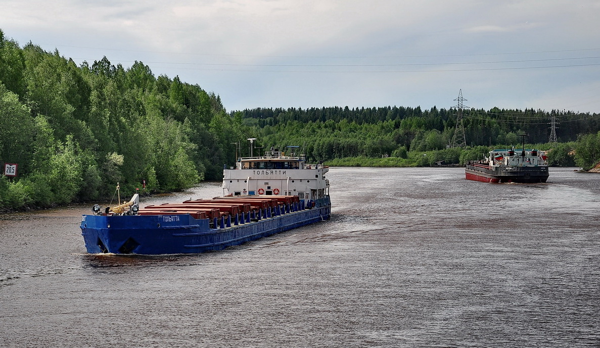Тольятти. Volga-Baltic waterway