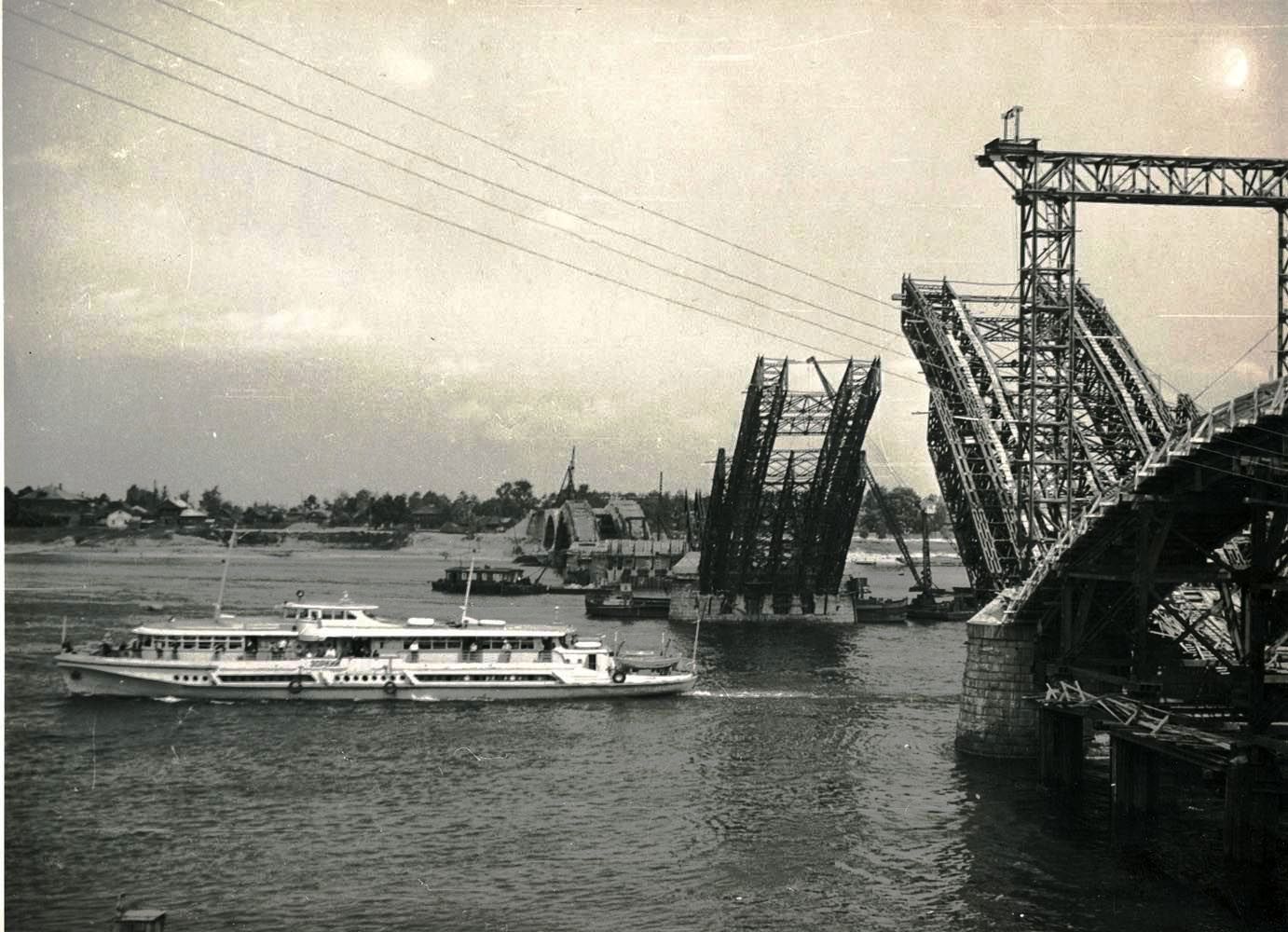 Рыбинск мост через Волгу история