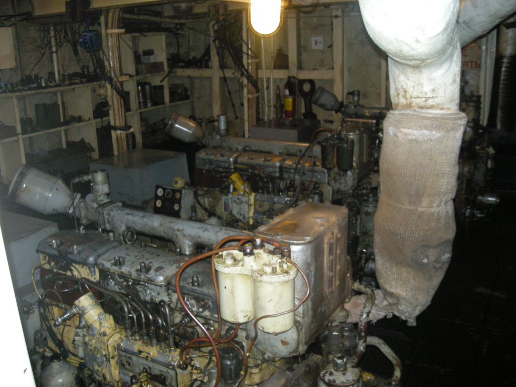 Славутич-17. Engine Rooms