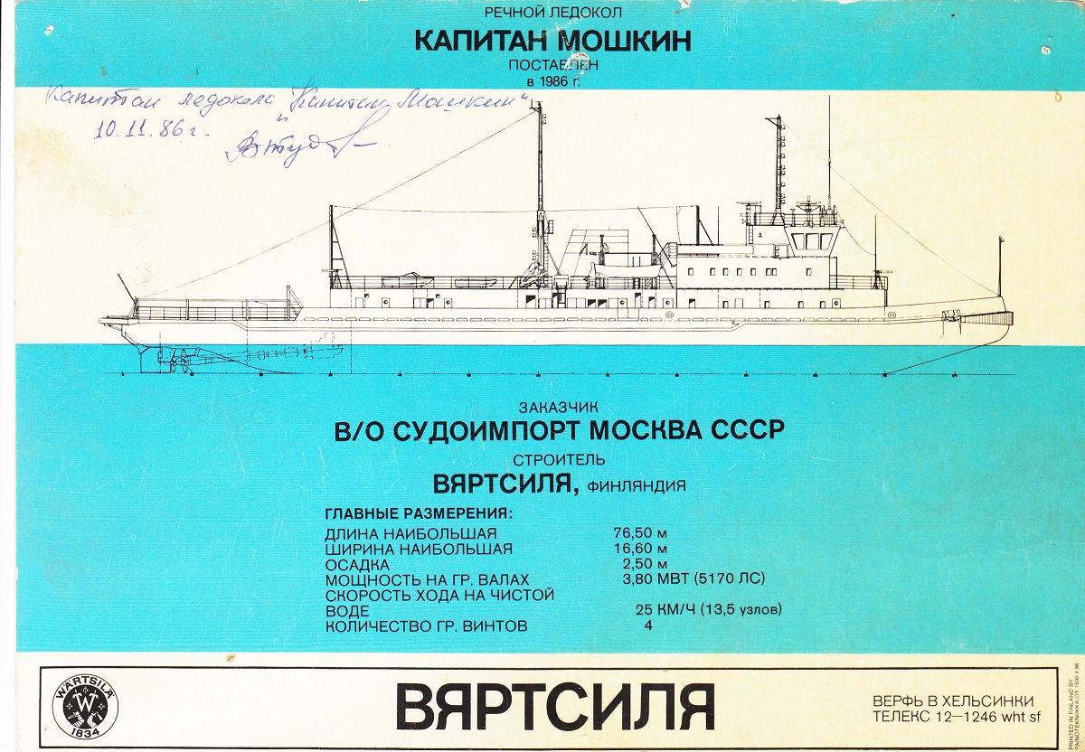 Речной ледокол проекта 1191