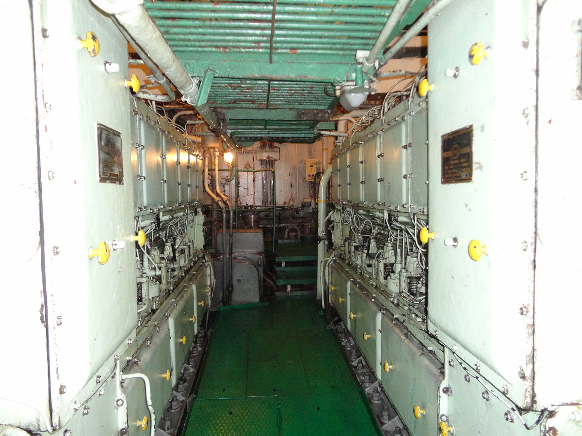 Восточный-1. Engine Rooms