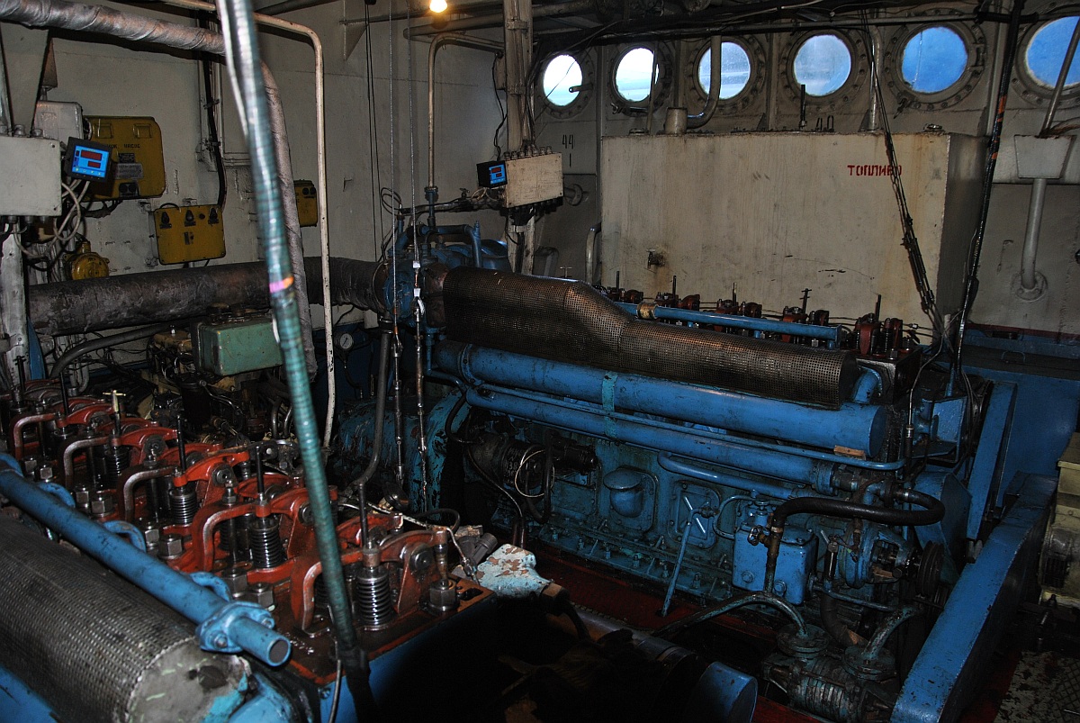 Иртыш. Engine Rooms