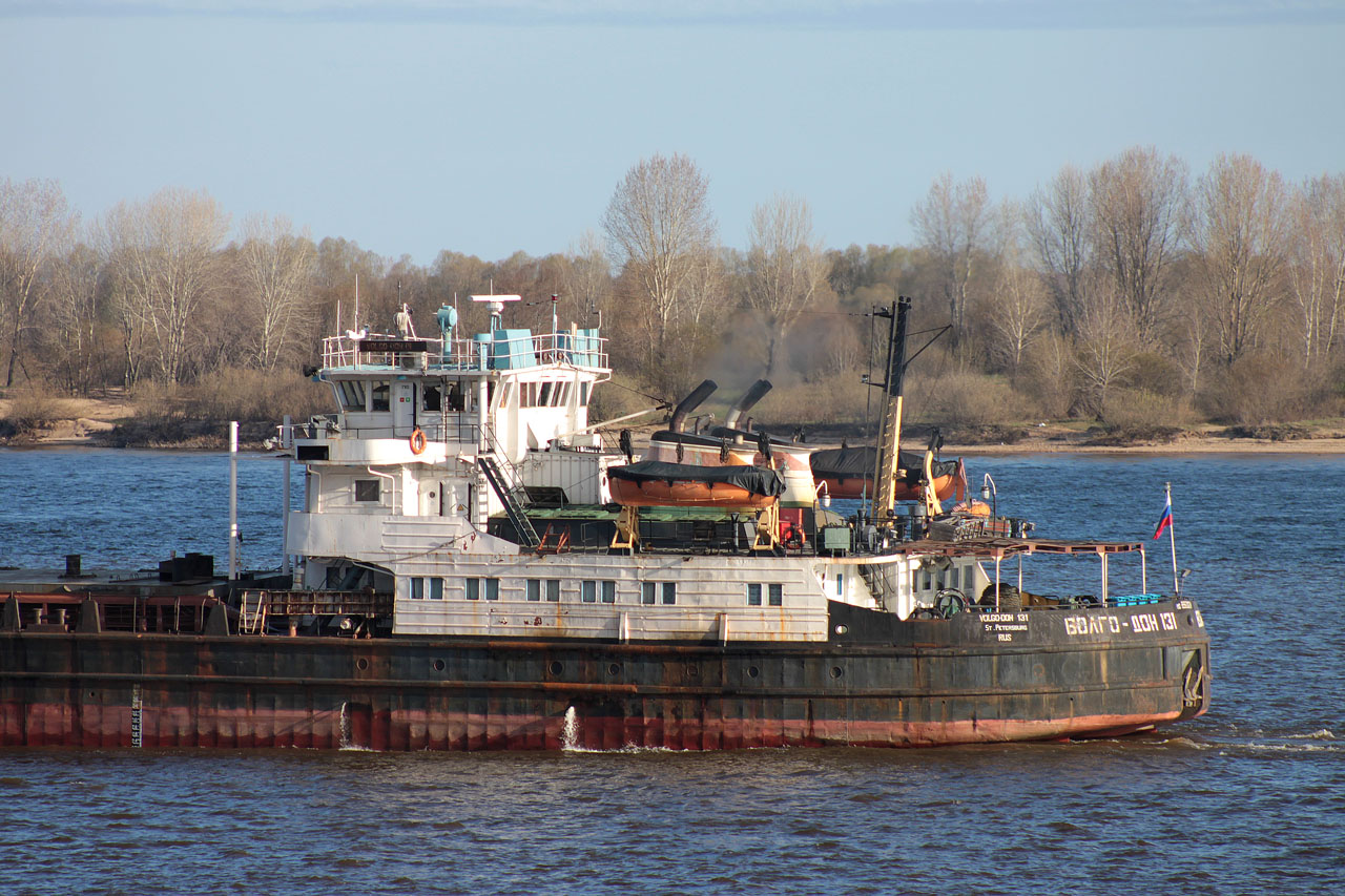 Волго-Дон 131. Vessel superstructures