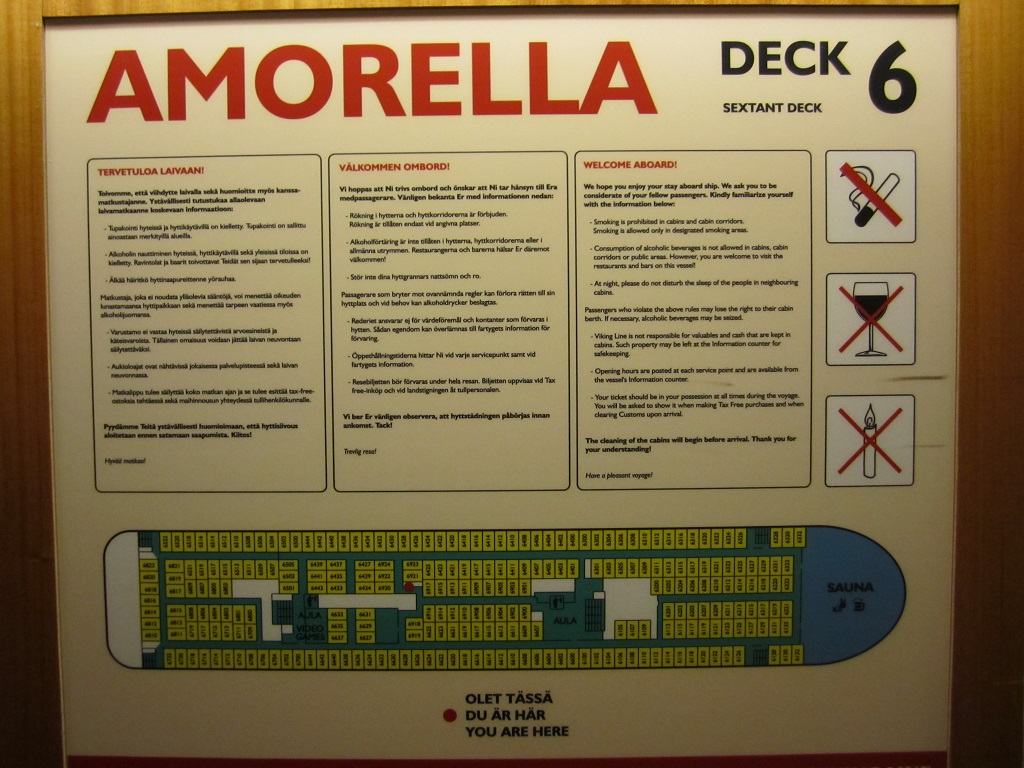 Amorella. Планы, схемы, таблицы с судов