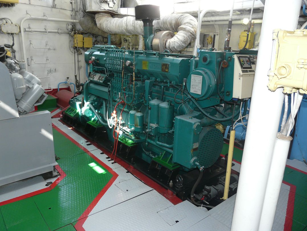 Урал-9. Engine Rooms
