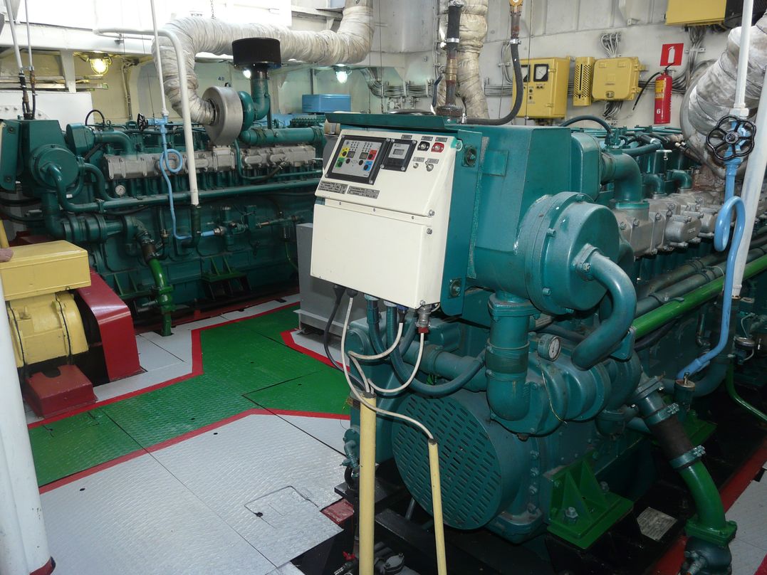 Урал-9. Engine Rooms