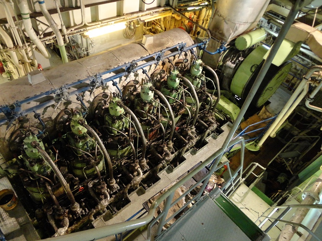 Бухта Русская. Engine Rooms