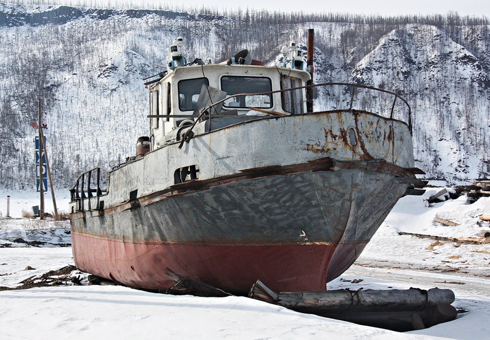Неопознанное судно - Тип Т-135. Енисейский / Байкало-Ангарский бассейн