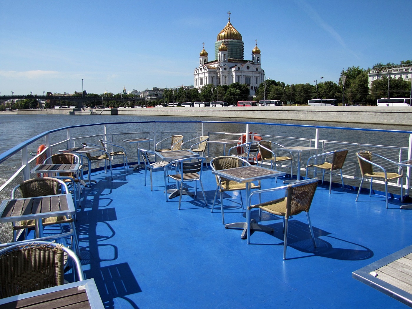 Роза Ветров. Deck views