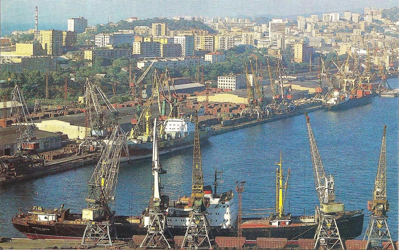 Порт Владивосток СССР
