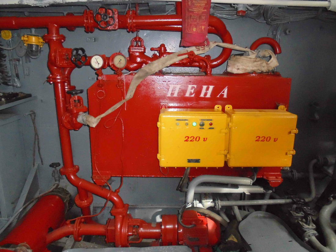 РТ-655. Engine Rooms