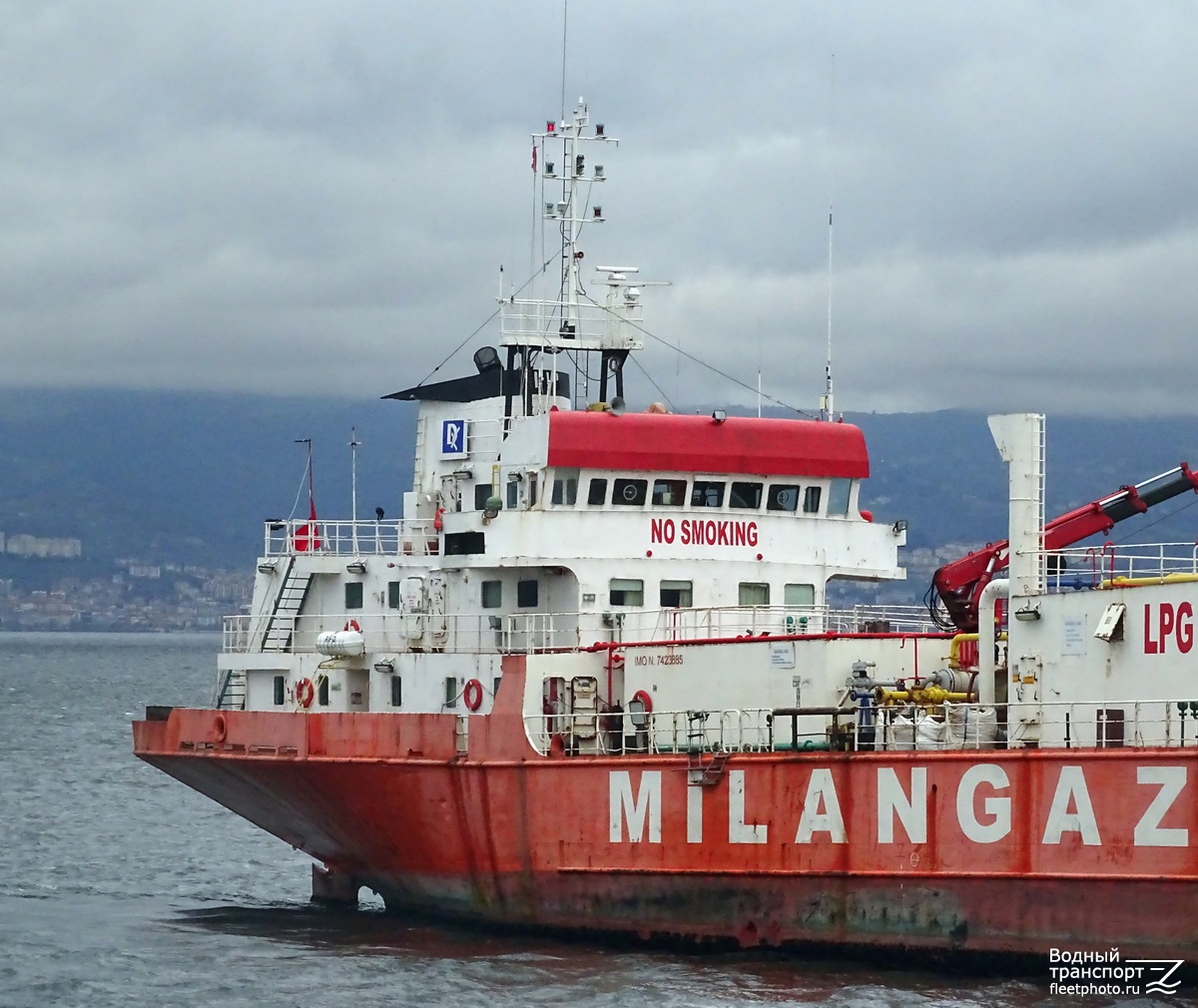 Milangaz-3. Vessel superstructures