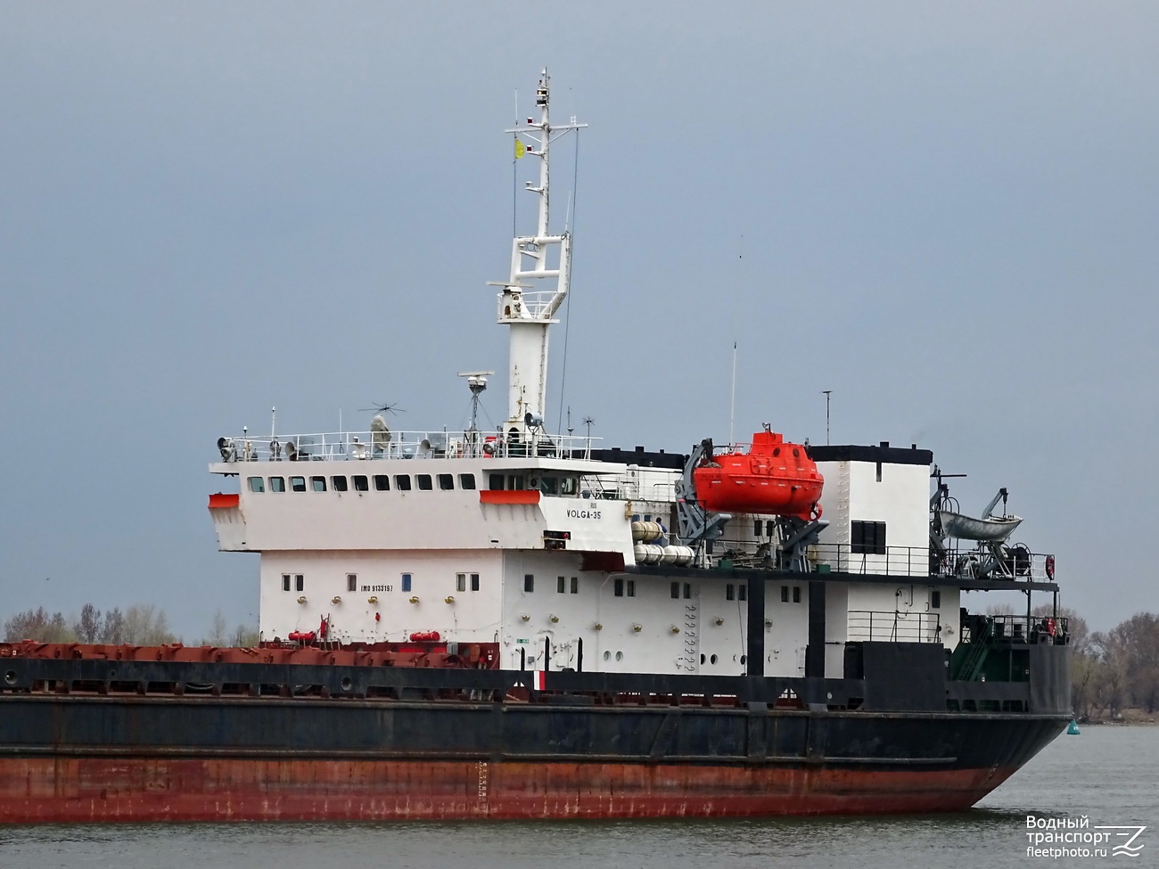 Волга-35. Vessel superstructures