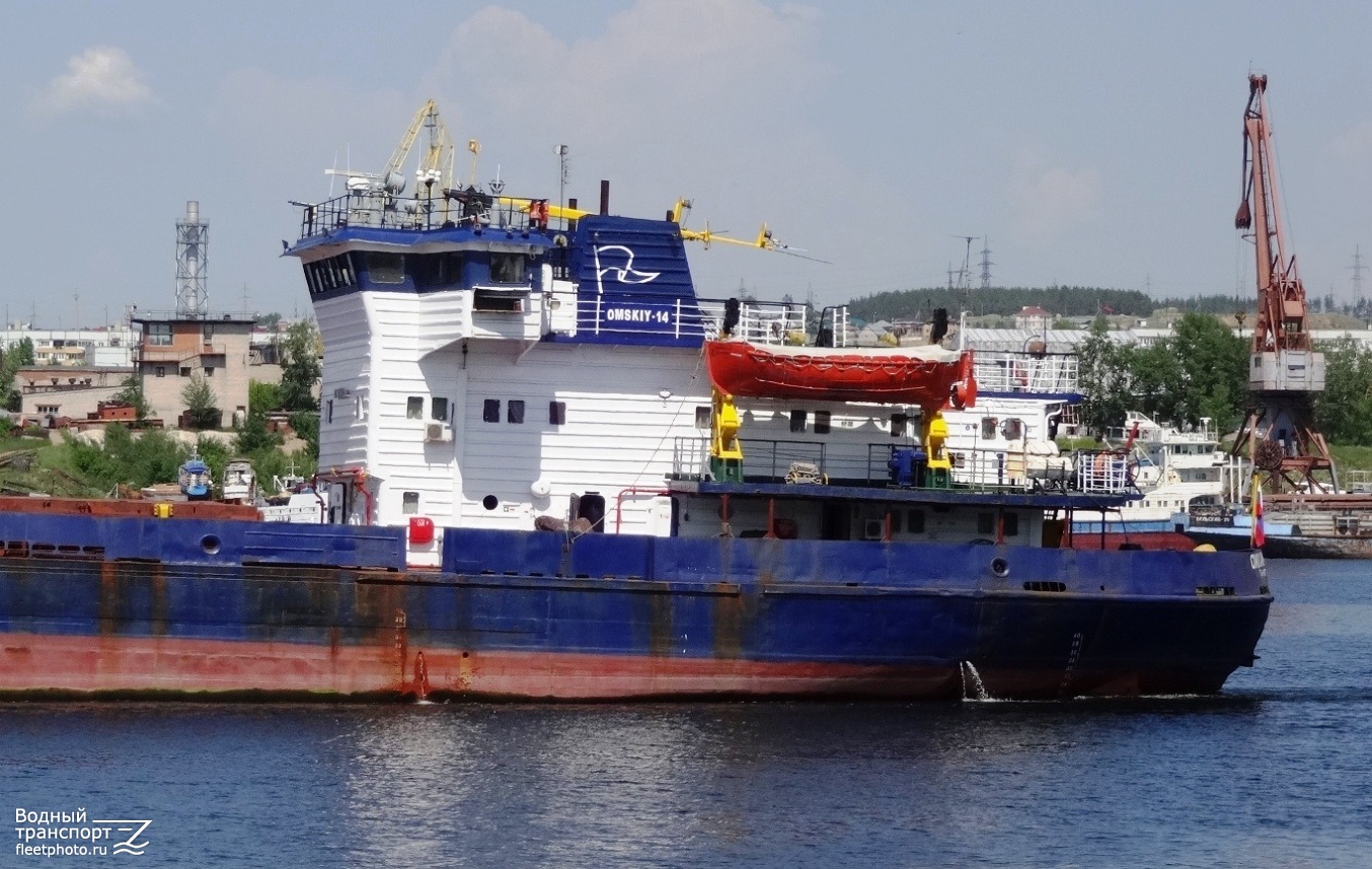 Омский-14. Vessel superstructures