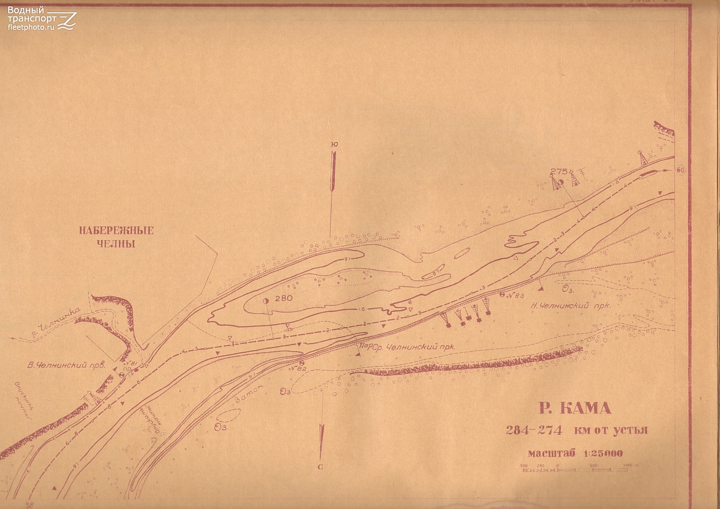 Река Кама, 1950 г.