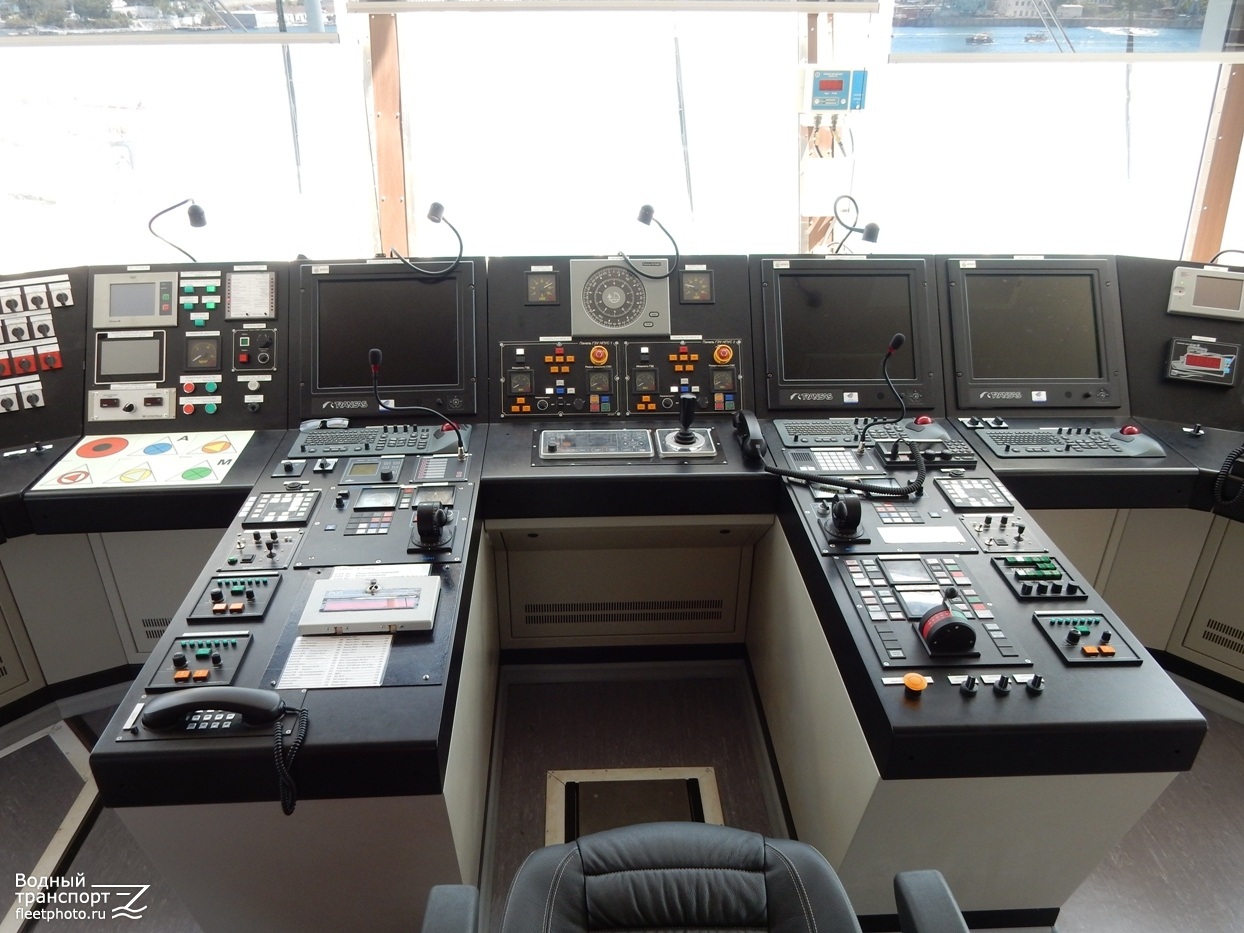 Профессор Николай Муру. Wheelhouses, Control panels