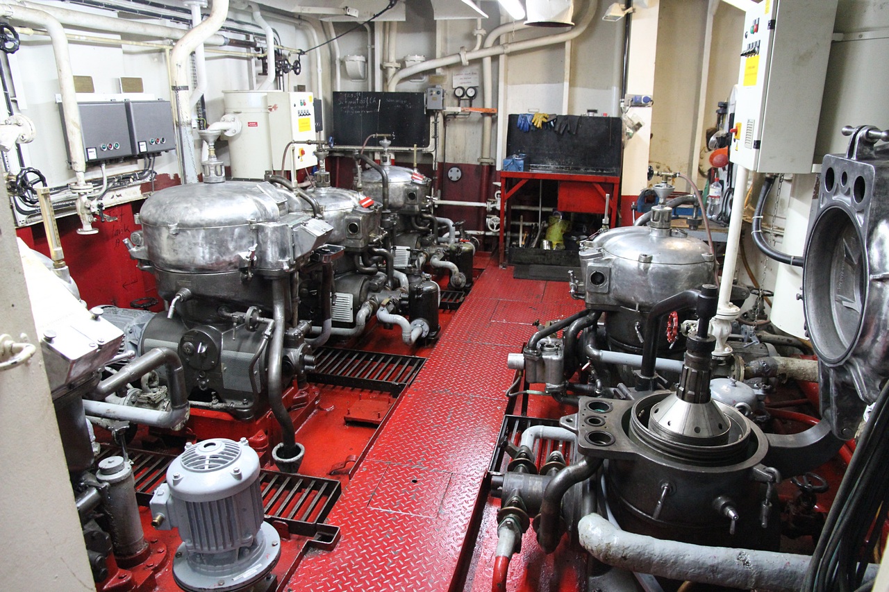 Cap San Diego. Engine Rooms