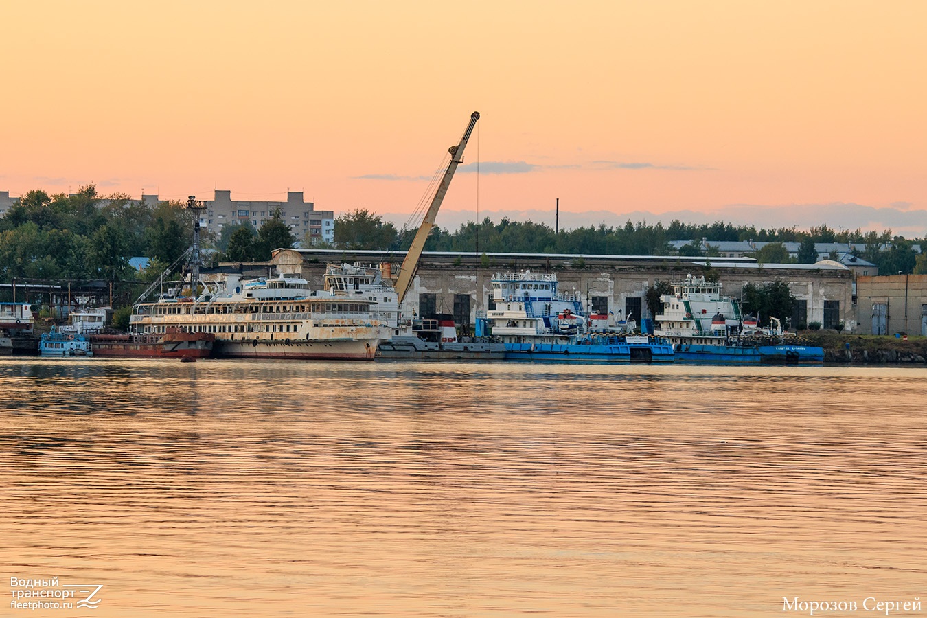 Борис Чирков, Капитан Шитов, Капитан Ерофеев. Russia - Volga Basin