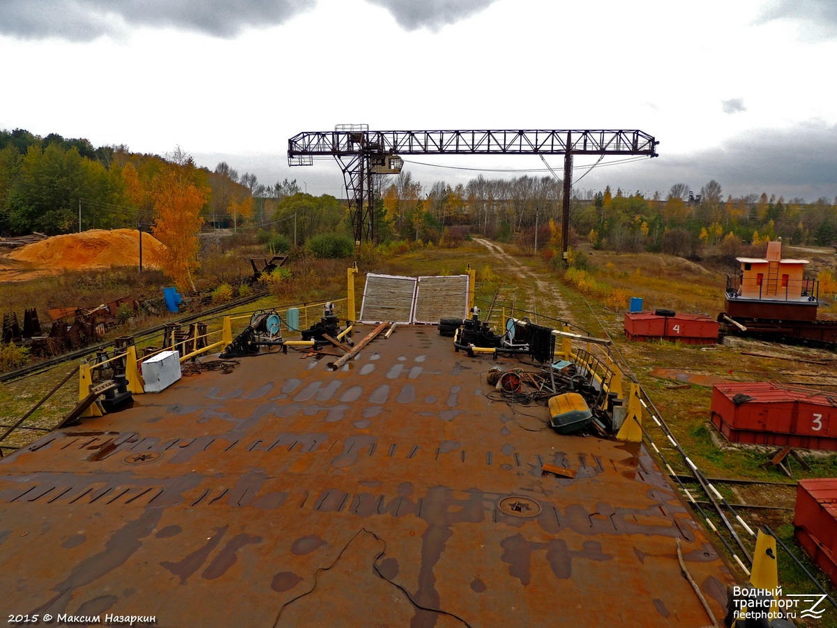 Паром-7. View from wheelhouses and bridge wings