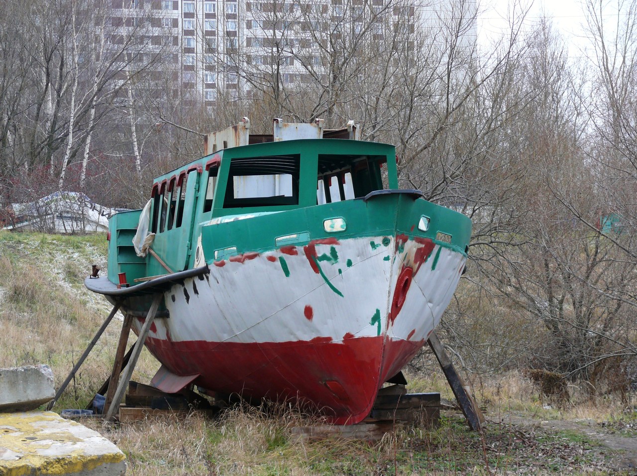 Неопознанное судно - тип МН, проект 102Б. Russia- Moscow Basin