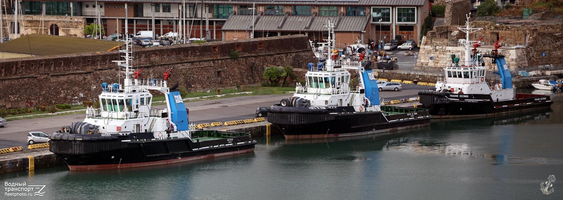 Vastaso, Porto di Roma, Traiano Secondo