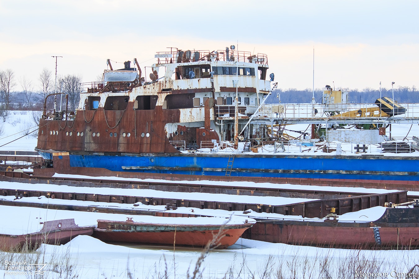 Волгонефть-31. Vessel superstructures