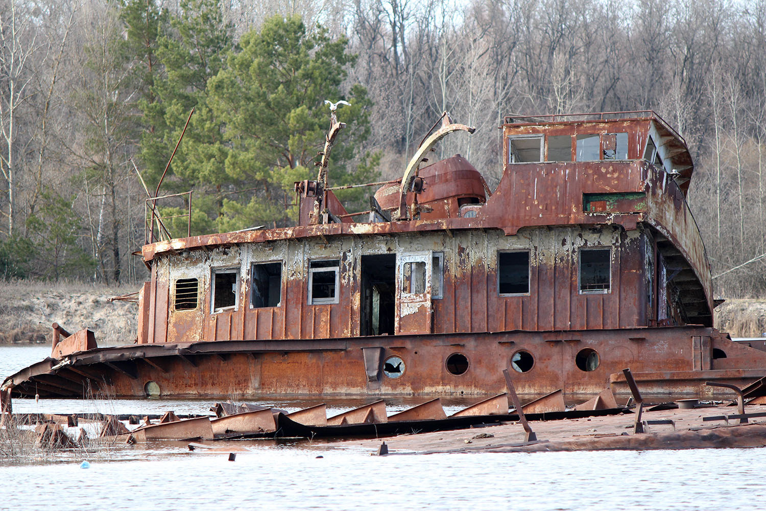 Vessel superstructures, Ukraine