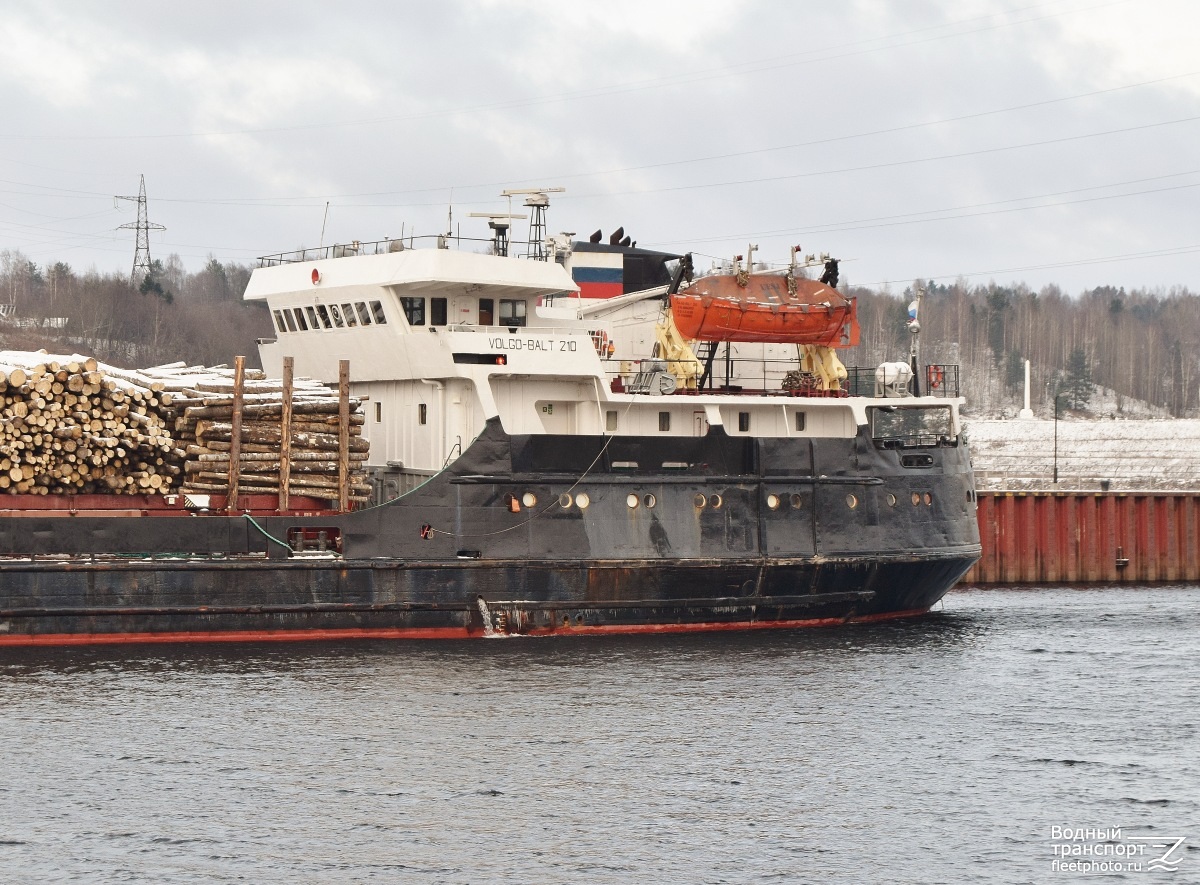 Волго-Балт 210. Vessel superstructures